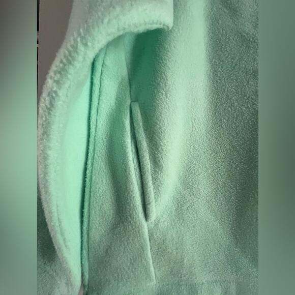 J. Crew Factory Mint Green Sherpa Pullover Sweater Women’s XL - Picture 7 of 12